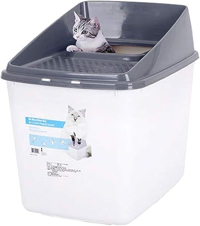 Jlxl Katzentoilette Haustier Haus Top Eintrag Gross Abnehmbar