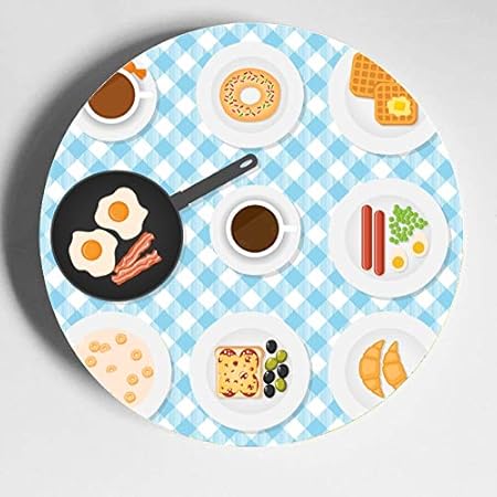 Apetitoso desayuno delicioso Huevo frito Salchicha Platos decorativos