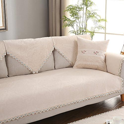 Anti-slip Sofa furniture protector for pets kids Sofa slipcovers Sectional slipcovers l shape All season Couch cover-1 piece-E 28x83inch(70x210cm)