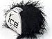 Black Eyelash Yarn 50 Gram Ice 22743