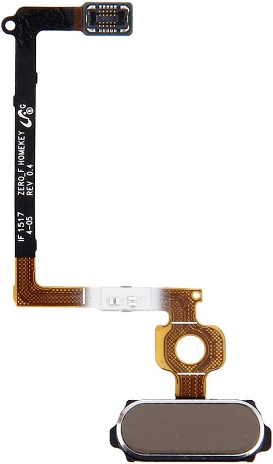 ZHM Cell Phones Repair Replacement Part for Samsung Home Button for Galaxy S6 / G920F(Black) Spare Parts (Color : Gold)