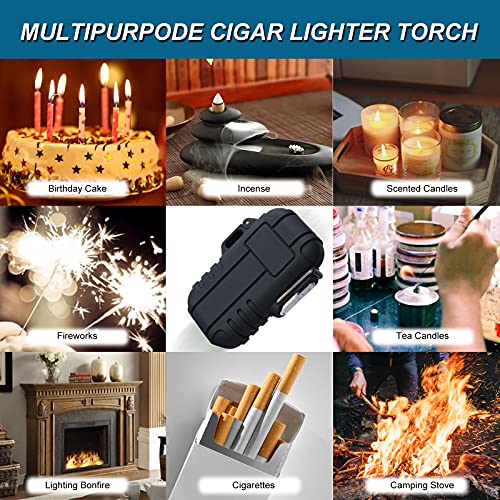 Torch Lighter Butane Lighter Waterproof Windproof Lighter Mens Gifts