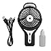 Misting Fan TIanNorth Mini USB Handheld Humidifier Mist Water Spray Air Condictioning Moisturizing Fan Portable Face Spray Mist Humidifier White