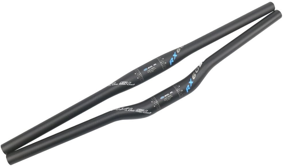 RXL SL [US Stock] Carbon Bicycle Bar End MTB Bike Ergonomics Design Mountain Bike Handlebar Carbon Bar Ends 22.2mm