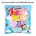WATINC 28Pcs Silk Satin Hair Scrunchies Set for Women, Strong Elastic Hair Bobbles for Ponytail Holder, Colorful Hair Accessories Ropes Scrunchie, Solid Color Traceless Hair Ties