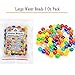 AINOLWAY Large Water Gel Beads 3 Oz Pack, Growing Water Balls Jelly Crystal for Kids Tactile Toy and Vase Filler