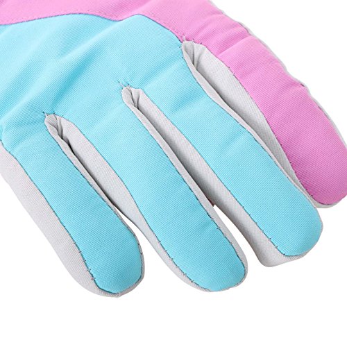 Unisex Kids 3M Thinsulate Waterproof Cold Weather Ski Snow Gloves M
