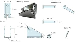 SOViK 12V DC 24 inch Stroke Linear Actuator