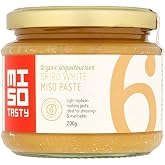 Miso Tasty Organic Shiro White Miso Cooking Paste - 200g (0.44lbs)