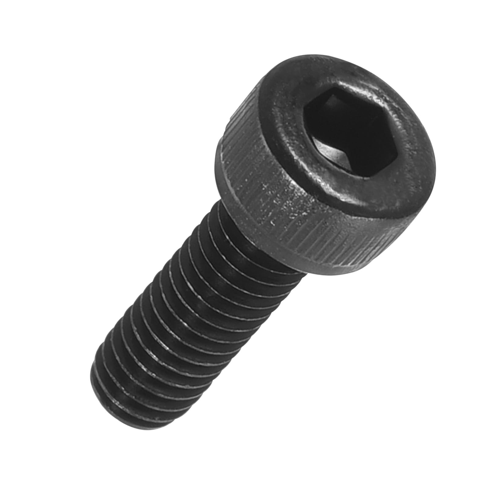 Kozelo 50pcs Socket Head Cap Screws - [M4-0.7 x 12mm] Alloy Steel Black Oxide Grade 12.9 Internal Hex Screw Full Thread for Industrial & Machinery Use, Black — image 1