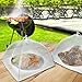 Set of 2 Large Pop-Up Mesh Screen Food Cover Tents - Keep Out Flies, Bugs, Mosquitos - Reusable - Colors May Vary (ASSORTED, 1)