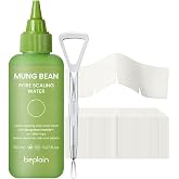 beplain Mung Bean Sebum Softener Set 5.07 fl.oz | Includes Sebum Removal Tool &amp; Cotton Pads, Pore Care for Smooth Skin, Korean Skincare