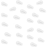 PPhtony 6x10mm Plastic Faux Teardrop Pearl Beads Imitation Waterdrop Pearl Beads for Pendant Necklace Earrings Christmas Wedding Head Band Headpieces DIY Craft Jewelry Making, 100PCS (White)