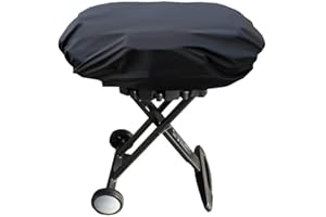 ZYNCUE Weber Q2000 Q200 Portable Oven Waterproof Grill Cover, 210D/400D Material, 90 x 55 x 27 cm, Outdoor Protection for Bar