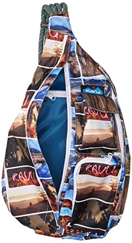 KAVU Original Rope Sling Bag Polyester Crossbody Backpack - Outdoors - Thumbnail 5