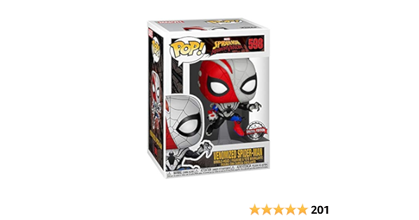 venomized spider man funko