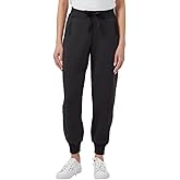 KIRKLAND Signature Women's Moisture Wicking Relaxed Fit Active Jogger Pant (US, Alpha, X-Large, Regular, Regular, Black)