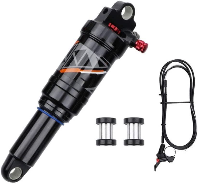 Mountain Bike Shocks Absorber Air Rear Shock - Rebound/Lock Out/Air Pressure Adjustable (Remote Lockout, 200MM)