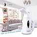 TONERONE Mini Travel Garment Steamer Kit | Portable Fabric Sterilizer With Comfy Handle | Remove Wrinkles & Lint, Freshen Clothes & Sterilize In Seconds | For Curtains, Shirts, Linen, Carpets, & More