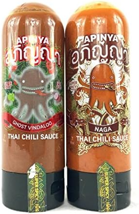 Apinya Chili Sauce Set (Naga and Ghost Vindaloo)