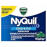 Vicks NyQuil Cold & Flu Nighttime Relief LiquiCaps 48 Count