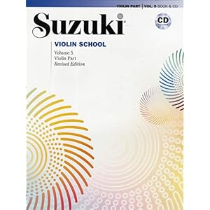 Suzuki Violin School Violin Part & CD, Volume 5 (Revised): International Edition