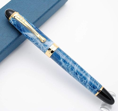 JINHAO X450 Fountain Pen M Nib (Green Marble) in Oman Whizz