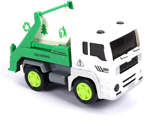 Amazon Diercosy 子供用 車内用おもちゃ 赤ちゃん 電気自動車玩具 衛生車 子供のおもちゃ 赤ちゃん 誕生日プレゼント 衛生車 1個 ハウス おもちゃ