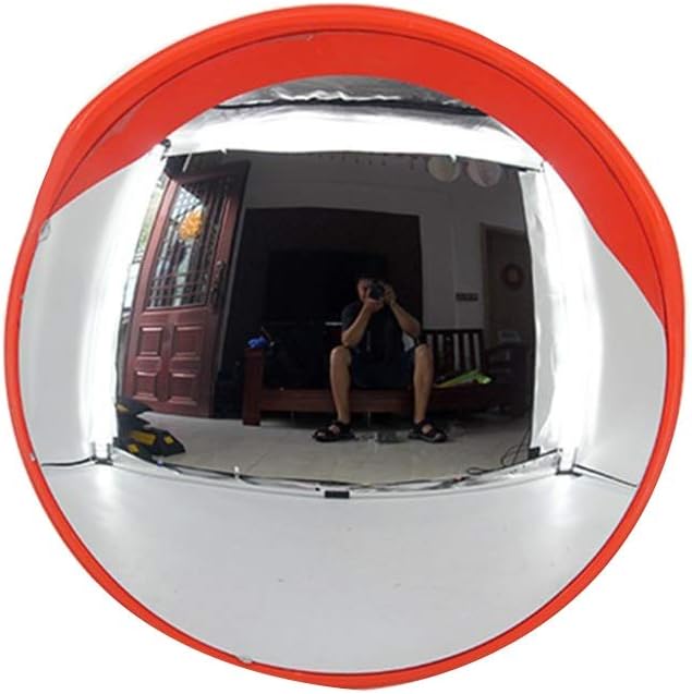 Verkehrsspiegel 30cm - Konvexer Sicherheitsspiegel Für Mehr Übersicht In Haus & Garage