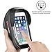 Bike Bag, Waterproof Touch Screen Bicycle Handbar Front Phone Frame Bag Holder For iPhone X 8 7 Plus 6s 6 plus 5s 5 / Samsung Galaxy s7 s6 note 7 Cellphone Below 6.0 Inch With Sun Visor