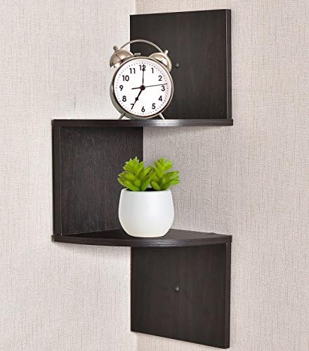 Greenco Zigzag 2 Tier Corner Floating 