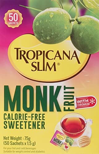 سعر Tropicana slim monk fuirt Sweetener 24x 50 Sachets فى السعودية ...