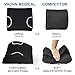 Vaunn Medical Lumbar Back Support Cushion Pillow with Warm/Cool Gel Pad & Removable Firm Insert