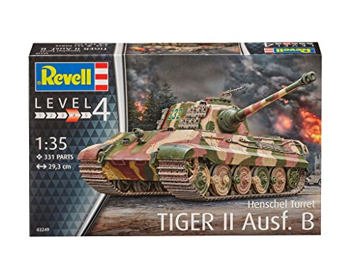 Revell of germany tiger ll ausf.b (henschel turret) building kit