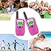 Aphse Kids Walkie Talkie Wireless Two Ways Radio Toy T-388 3 Miles Range 22 Channels Built in Flash Light Children Birthday Gift Mini Walkie Talkie for Outdoor Adventures Camping Hiking Set of 2