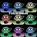 Not in use - 3D LED Night Light Touch Table Desk Optical Illusion Lamp, 7 Colors Changing Lights, Boys Girls Birthday Gift (Ninja Turtles)