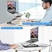 Nulaxy Laptop Stand, Ergonomic Sit to Stand Laptop Holder Convertor, Adjustable Height from 2.1″ to 21″, Supports up to 22lbs, Compatible with MacBook, All Laptops Tablets 10-17″ – Space Greythumb 4