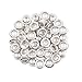 Fiskars Crafts 197700 Tag Maker 3/16in Silver Eyelets, 50 Pack, 3/16