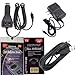 Casio Hitachi G'zOne Commando Charging Kit: Car Charger, House Charger and USB Charger with Free Antenna Booster and Anti Radiation Shield.