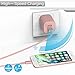 Elepower USB Wall charger 2.4A High Speed Universal Travel Wall Charger for iPhone X / 8 / 7 / 6 / Plus, iPad Pro / Air / mini, Galaxy S8 / S7 / S6 / Edge, iPod, HTC, Power Bank and More-Rose Gold