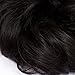 Scrunchy Updo Hair Extensions Wavy Curly Hair Bun Messy Donut Chignons Synthetic Scrunchies Hairpiece Ombre Gradient Color Blonde Brown Black