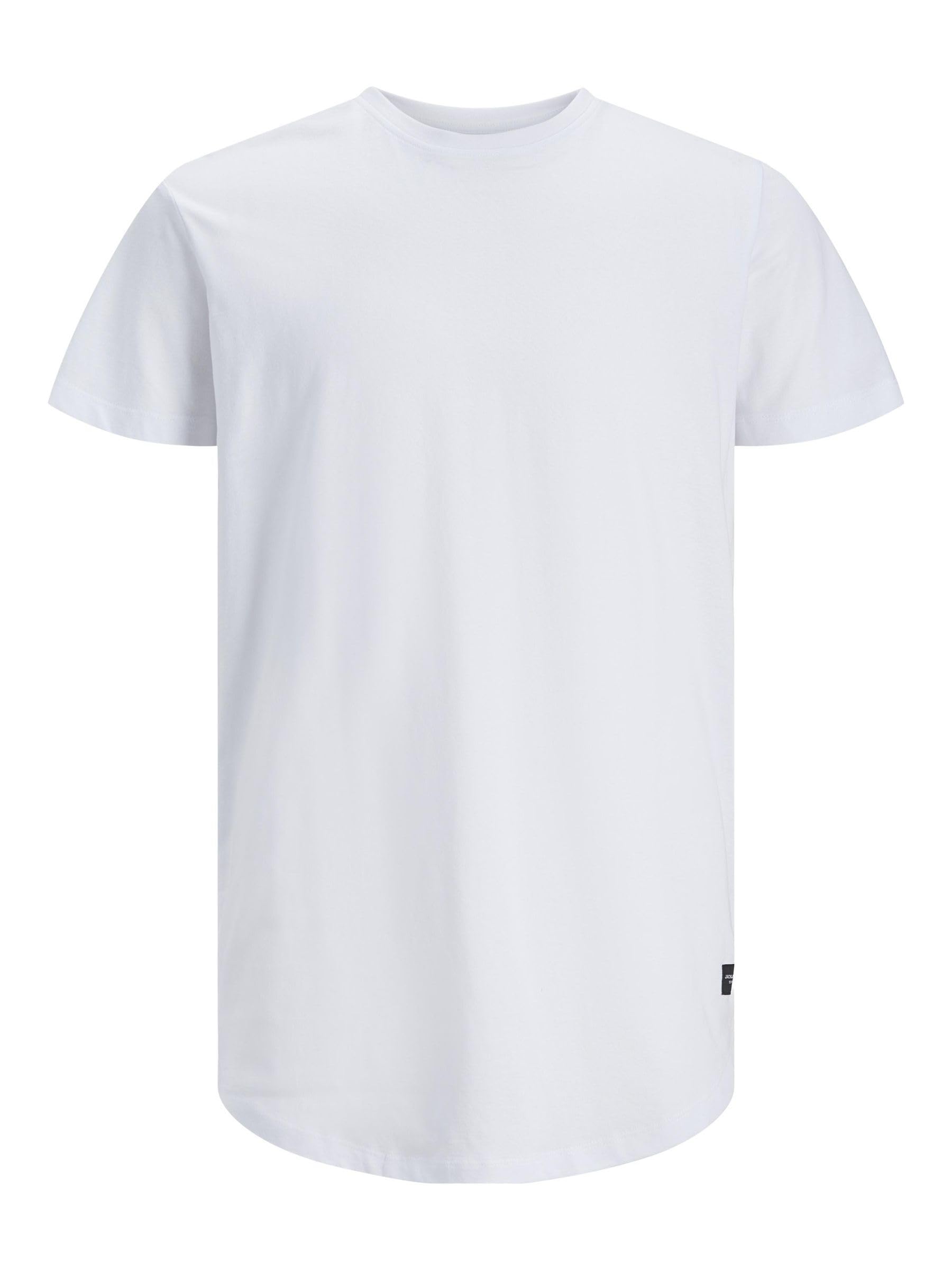 JACK & JONES Male T-Shirt Einfarbig T-Shirt