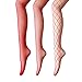 Women's Fishnet Stockings Tights - 3 Pairs Sexy Fishnets Pantyhose for Party,Height: 5'0