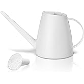 UFANME Plant Watering Can - for Home Plant Garden - 1/2 Gallon - White