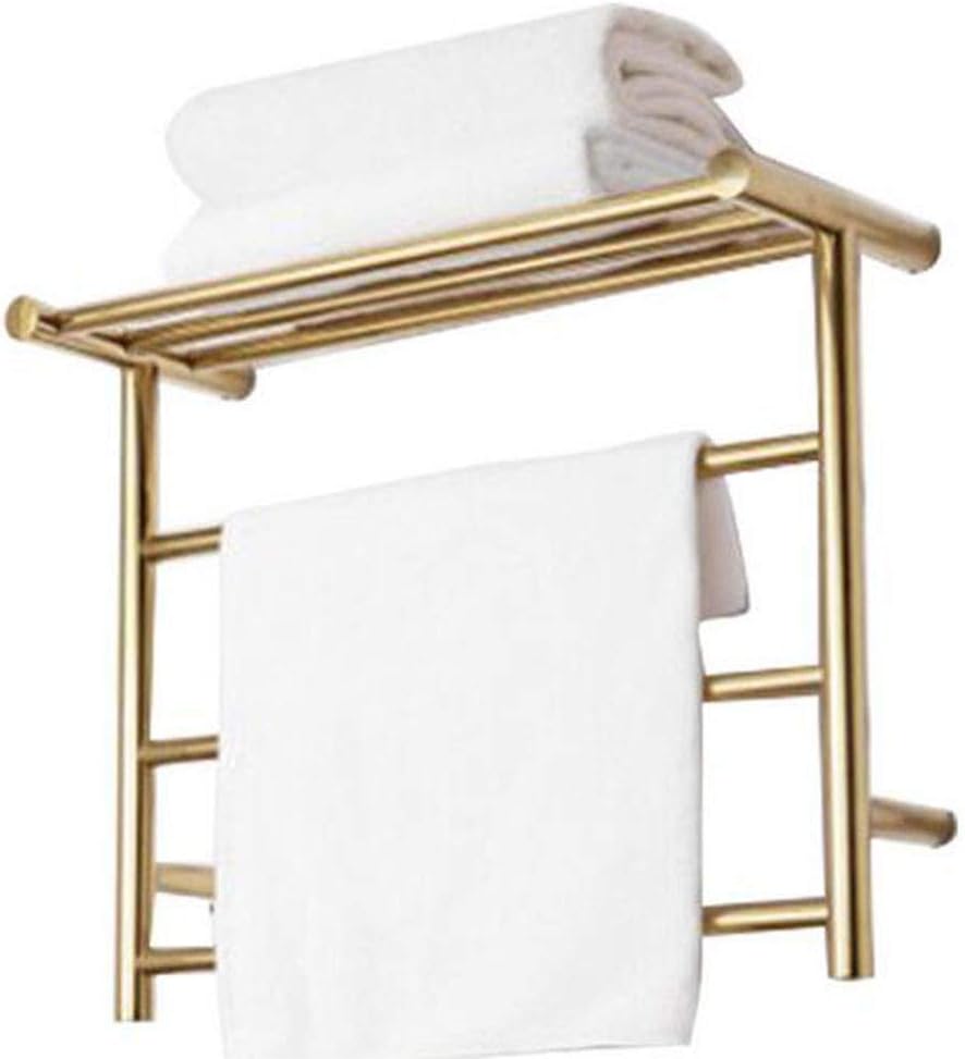 XYNB Modern Wall Mounted Towel Warmer, Energy Efficient Electric Plug in Heated Towel Rack for Bathroom Electric Towel Heater Rail