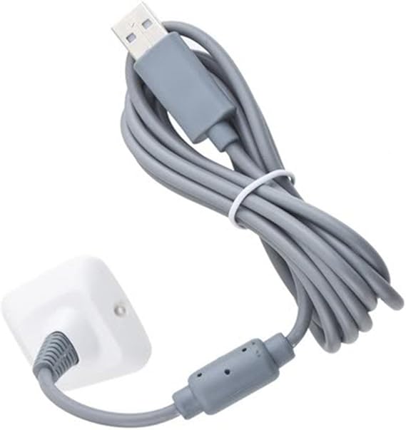 Charger Cable Plug and Play Charge Kit USB For XBOX 360 Microsoft