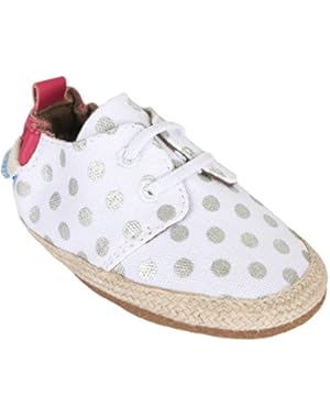 Girls Canvas Slip-On Baby Shoes Baby Sneakers Soft Sole Crib Shoes Pink