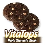 Vitalicious VitaMuffin VitaTops, Triple Chocolate Chunk, 2-Ounce Packages (Pack of 24)