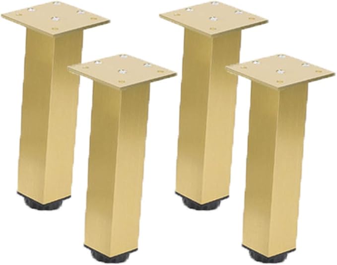 Furniture Legs Adjustable Metal Table Legs Gold Furniture Feet Aluminum