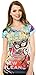 Made in USA - Womens New Orleans Souvenir Graphic Printed Tshirt Tops Blouse (XX.Large, Yellow/Green)